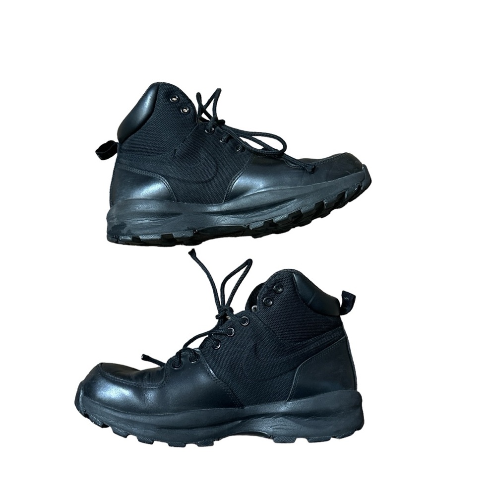 Nike ACG Manoa Black Leather High Top Boots Men's  7.5 - Picture 4 of 7